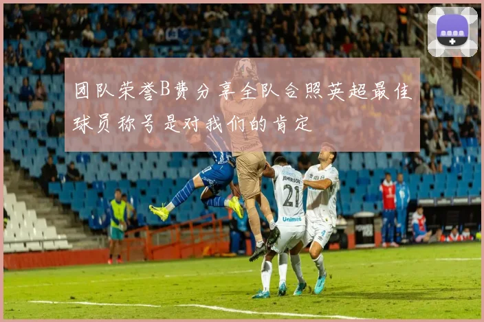 团队荣誉B费分享全队合照英超最佳球员称号是对我们的肯定